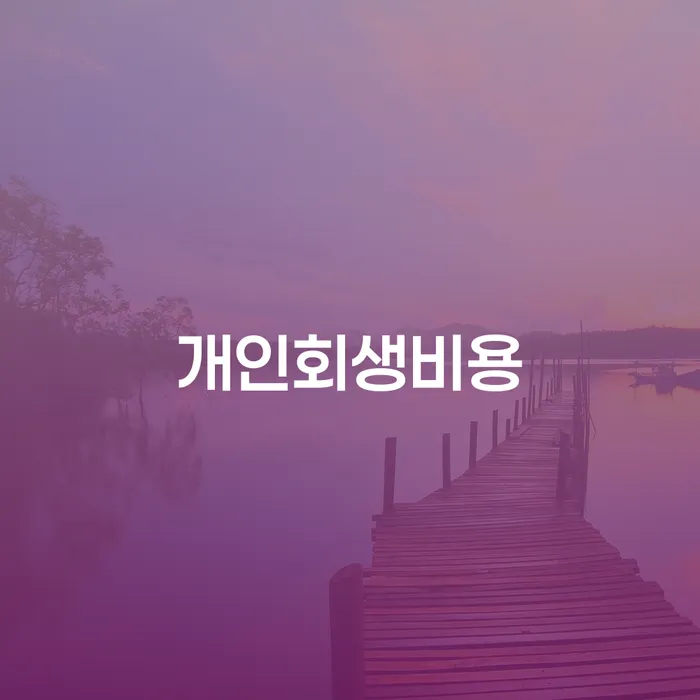 개인회생준비서류 빚 해결할 최신정보