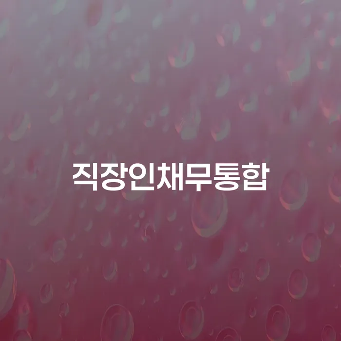 부부회생 채무조정제도을 이용하여 체크리스트
